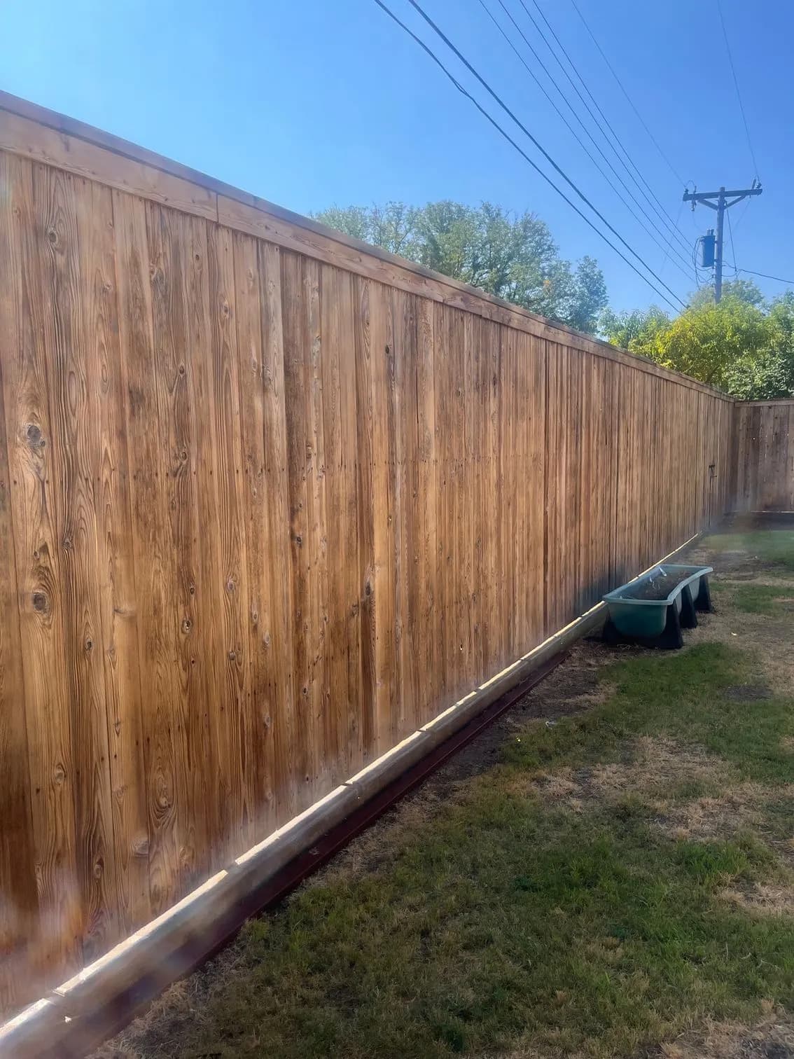 Residential Fence Staining in Amarillo, TX