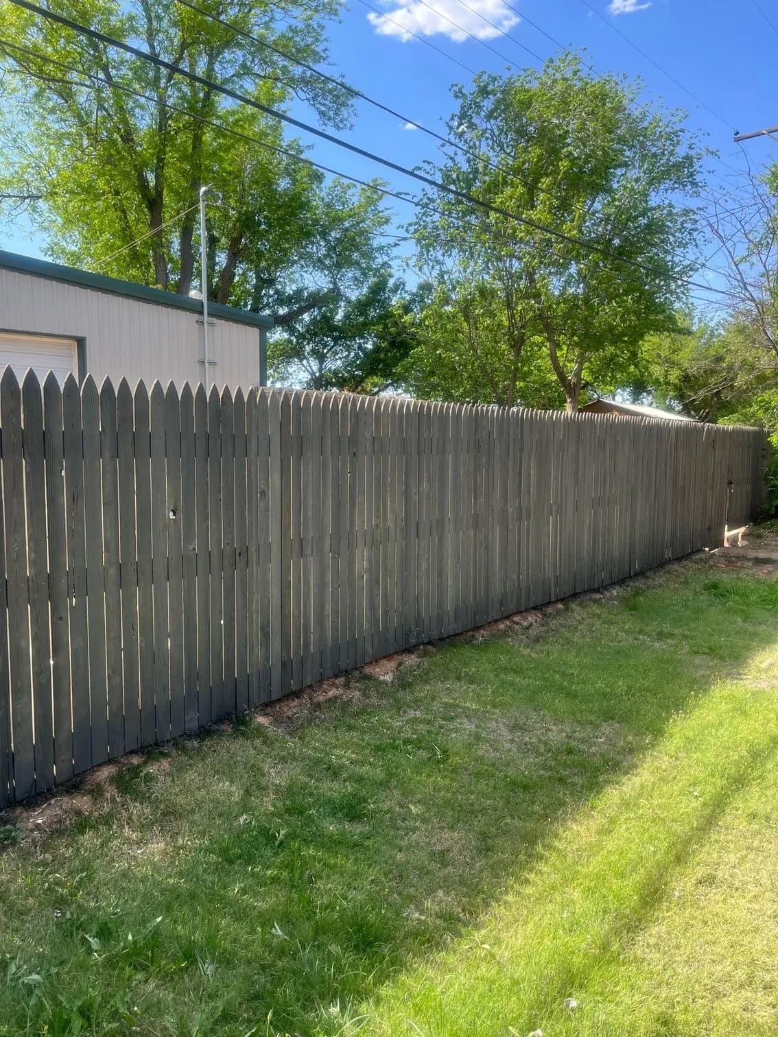 Commercial Fence Staining in Amarillo, TX